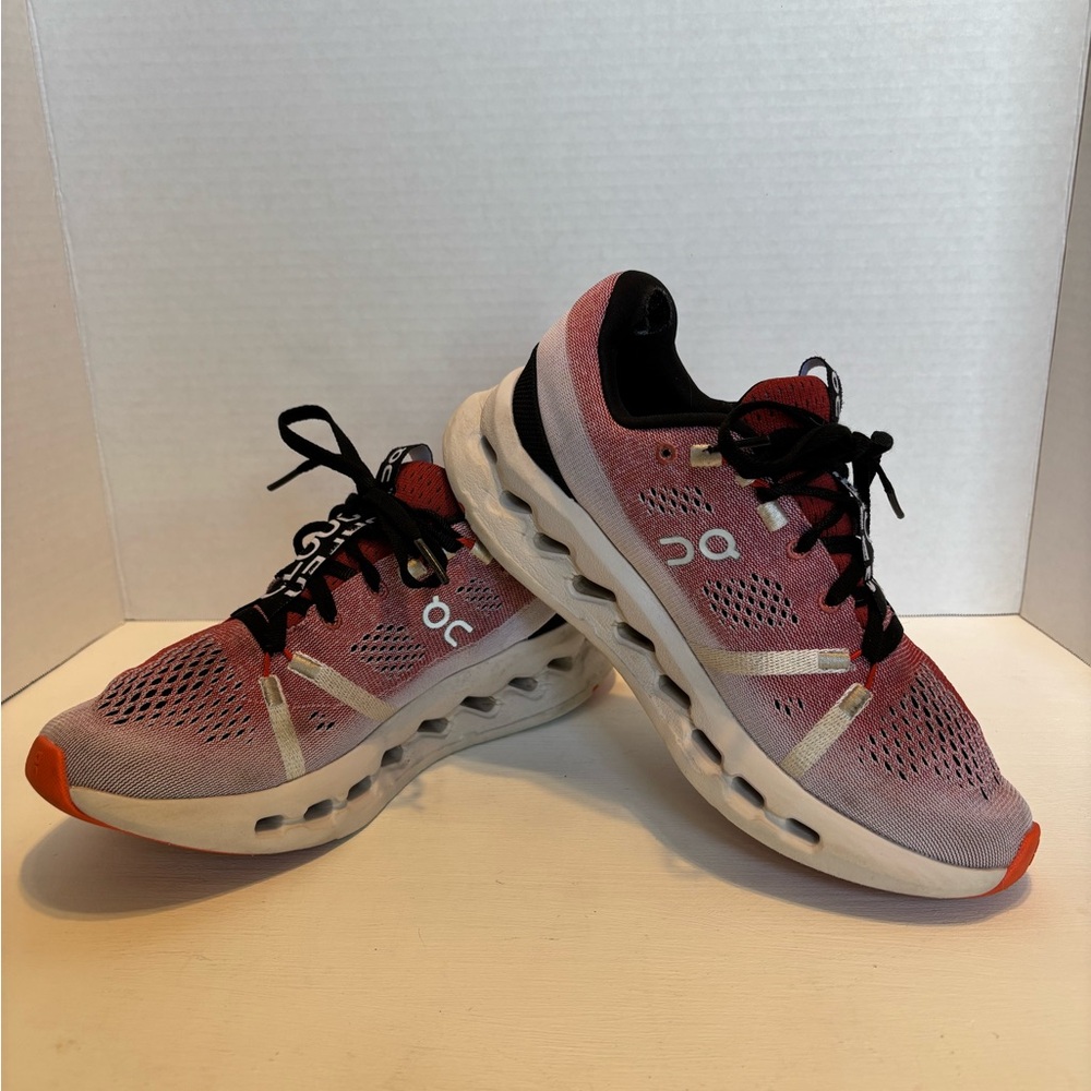 On Running Cloudsurfer Auburn/Frost Women's Running Shoes Size 6.5 - Picture 2 of 10